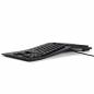 Preview: Perixx PERIBOARD-335 DE BL, Kabelgebundene ergonomische mechanische kompakte Tastatur - flache blaue Klickschalter