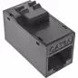 Preview: 8er-Pack RJ45 Keystone-Module Cat.6A, ungeschirmt, Buchse/Buchse, Snap-In, schwarz Preview: 8er-Pack RJ45 Keystone-Module Cat.6A, ungeschirmt, Buchse/Buchse, Snap-In, schwarz