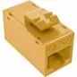 Preview: 8er-Pack RJ45 Keystone-Module Cat.6A, ungeschirmt, Buchse/Buchse, Snap-In, gelb Preview: 8er-Pack RJ45 Keystone-Module Cat.6A, ungeschirmt, Buchse/Buchse, Snap-In, gelb