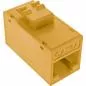 Preview: 8er-Pack RJ45 Keystone-Module Cat.6A, ungeschirmt, Buchse/Buchse, Snap-In, gelb Preview: 8er-Pack RJ45 Keystone-Module Cat.6A, ungeschirmt, Buchse/Buchse, Snap-In, gelb