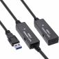 Preview: InLine® USB 3.2 Gen.1 Aktiv-Verlängerung, USB-A Stecker an USB-C Buchse, 15m
