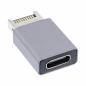 Preview: InLine® USB 3.2 Adapter, intern USB-E Frontpanel Stecker zu USB-C Buchse