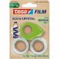 Preview: tesafilm® Eco & Crystal, 10m x 19mm, Blister 2er-Pack + Mini-Abroller