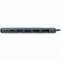 Preview: InLine® 8-in-1 USB-C Multihub Dockingstation, HDMI, DisplayPort, USB 3.2, PD 3.0 100W, MST