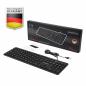 Preview: Perixx PERIBOARD-331 DE B, Tastatur, USB kabelgebunden, Hintergrundbeleuchtung, schwarz