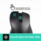 Preview: Perixx PERIMICE-621 B, Kabellose Maus mit geräuschlosen Klicks und Ergo Design