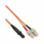 Preview: InLine® LWL Duplex Kabel, MTRJ/SC, 50/125µm, OM2, 3m