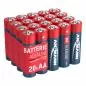 Mobile Preview: ANSMANN 5015548 RED Alkaline-Batterie, Mignon (AA), LR6, 20er Box