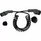 Preview: InLine® EV Spiral-Autoladekabel 22kW Typ2, 3-phasig, 7,5m