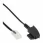 Preview: InLine® TAE-F Kabel für DSL-Router, TAE-F Stecker an RJ45 8P2C