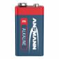 Preview: ANSMANN 1515-0000 RED Alkaline-Batterie, 6LR61, 9V-Block (E)