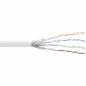 Preview: Cat.6 Patchkabel Meterware, S/FTP (PiMf), AWG27, PVC, 250 MHz, 100 m