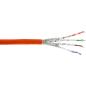 Preview: Cat.6A Patchkabel Meterware, S/FTP (PiMf), AWG26, LSZH, 500 MHz, 100 m