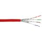 Preview: Cat.6A Patchkabel Meterware, S/FTP (PiMf), AWG26, LSZH, 500 MHz, 100 m