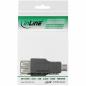 Preview: InLine® Micro USB Adapter Micro B Stecker an USB A Buchse