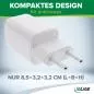 Preview: InLine® Power Delivery + Quick Charge USB Netzteil, 33W, USB-A + USB-C, weiß Preview: InLine® Power Delivery + Quick Charge USB Netzteil, 33W, USB-A + USB-C, weiß