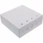 Preview: LWL Leerbox – Aufputz, für bis zu 4x LC Duplex / 4x SC Simplex, 80mm, weiß