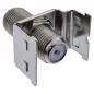 Preview: Keystone SAT-Kupplung mit F-Buchsen – Snap-In Metallausführung Preview: Keystone SAT-Kupplung mit F-Buchsen – Snap-In Metallausführung