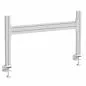 Preview: Slatwall Tischhalterung – Panel Aluminium 1 m inkl. 2 Tischstützen (43 cm) Preview: Slatwall Tischhalterung – Panel Aluminium 1 m inkl. 2 Tischstützen (43 cm)