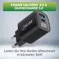 Preview: USB PD Netzteil – GaN Ladegerät, 2-Port (USB-C & USB-A), 30W, mit Display Preview: USB PD Netzteil – GaN Ladegerät, 2-Port (USB-C & USB-A), 30W, mit Display