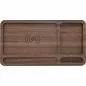 Preview: InLine® WoodCharge – Organizer mit integrierter Qi-Ladefläche aus Walnuß-Holz