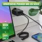 Preview: InLine® USB PD Netzteil, GaN Ladegerät, 3-Port, Dual USB-C+USB-A, 65W, weiß Preview: InLine® USB PD Netzteil, GaN Ladegerät, 3-Port, Dual USB-C+USB-A, 65W, weiß
