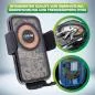 Preview: InLine® KFZ Smartphone Halterung, ONE TOUCH QI 2, universal, Wireless Charger