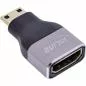 Preview: HDMI Adapter – HDMI A Buchse auf Mini HDMI C Stecker, 8K UHD Preview: HDMI Adapter – HDMI A Buchse auf Mini HDMI C Stecker, 8K UHD