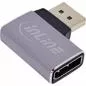 Preview: DisplayPort 1.4 Adapter – Stecker auf Buchse, 90° rechts, 8K UHD Preview: DisplayPort 1.4 Adapter – Stecker auf Buchse, 90° rechts, 8K UHD