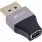 Preview: DisplayPort 1.4 Adapter – DP Stecker auf Mini DP Buchse, 8K UHD
