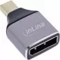 Preview: DisplayPort 1.4 Adapter – DP Buchse auf Mini DisplayPort Stecker, 8K UHD