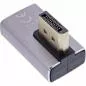 Preview: DisplayPort 1.4 Adapter – Stecker auf Buchse, 90° vertikal rechts, 8K UHD