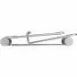 Preview: Smartphone- & Tablet-Halter, klappbar, Aluminium, bis 10", silber