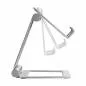 Preview: Smartphone- & Tablet-Halter, klappbar, Aluminium, bis 10", silber