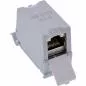 Preview: Cat.6A RJ45 Doppelkupplung für Hutschiene – 10G-tauglich, geschirmt Preview: Cat.6A RJ45 Doppelkupplung für Hutschiene – 10G-tauglich, geschirmt