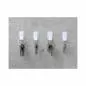 Preview: Label-The-Cable LTC PRO Wall Straps, Klett-Kabelhalter, 50er-Pack, weiß
