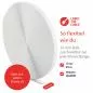 Preview: Label-The-Cable LTC PRO Roll Strap, doppelseitige Klettbandrolle, 25m, weiß