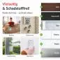 Preview: Label-The-Cable LTC Easy Tape Strap, Klettbandrolle selbstklebend 20mm, weiß, 8m