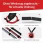 Preview: Label-The-Cable LTC RIP STRAP, Klettbandrolle abreißbar, schwarz, 10m