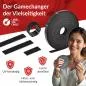 Preview: Label-The-Cable LTC RIP STRAP, Klettbandrolle abreißbar, schwarz, 10m