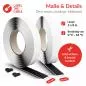 Preview: Label-The-Cable LTC Easy Tape Strap, Klettbandrolle selbstkl. 20mm, schwarz, 8m