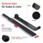Preview: Label-The-Cable LTC PRO Basic Straps, Klett Kabelbinder, schwarz, 50er Pack