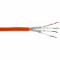 Preview: Cat 7A Verlegekabel, S/FTP, PiMF, AWG23, LSZH, 1200 MHz, Eca, Orange