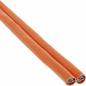 Preview: Cat 7A Duplex Verlegekabel S/FTP (PiMF) 2x AWG23/1 – 1200 MHz – LSZH – Eca – Orange