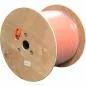 Preview: Cat 7A Duplex Verlegekabel, S/FTP, PiMF, 2×AWG23, LSOH, 1200 MHz, Eca, Orange