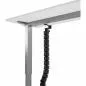 Preview: Flexibler Kabelkanal mit Tischklemme – 2-Kammer-System – bis 134 cm – schwarz Preview: Flexibler Kabelkanal mit Tischklemme – 2-Kammer-System – bis 134 cm – schwarz