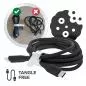 Preview: USB-C Schnellladekabel – 100W – Silikon – Black Cookie (schwarz) Preview: USB-C Schnellladekabel – 100W – Silikon – Black Cookie (schwarz)