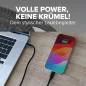 Preview: USB-C Schnellladekabel – 100W – Silikon – Black Cookie (schwarz) Preview: USB-C Schnellladekabel – 100W – Silikon – Black Cookie (schwarz)