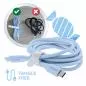 Preview: USB-C Schnellladekabel – 100W – Silikon – Eisbonbon (blau) Preview: USB-C Schnellladekabel – 100W – Silikon – Eisbonbon (blau)