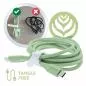 Preview: USB-C Schnellladekabel – 100W – Silikon – Matcha Latte (grün) Preview: USB-C Schnellladekabel – 100W – Silikon – Matcha Latte (grün)